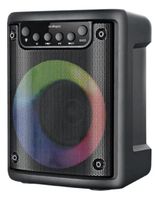 Parlante Portatil Con Microfono 10Watts Luces AudioPro AP02084