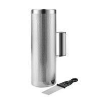 Guira Metalica Con Peine Nutech 3×10 Pulgadas