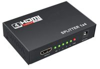 Splitter HDMI 1 Entrada 4 Salidas 1080P 3D Ver1.4 4K