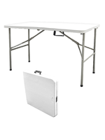 Mesa Plegable 120 cm Kano Maleta Para Camping y Picnic