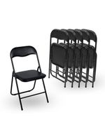 Set x6 Sillas Plegables Kano Livianas y Portátiles Eventos