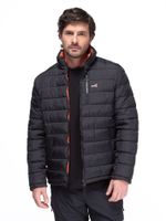 Parka Reversible Hombre color Negro / Terracota Kano Alerce