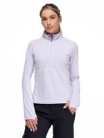 Poleron Mujer Nano Fleece Lila Claro Kano Tineo Deportivo