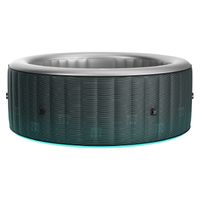 Hot Tub Inflable Starry Comfort Luz LED Para 6 Personas MSpa