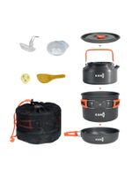 Set de Ollas Para Camping Kano Portatil Cocina Outdoor