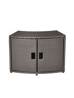 Mueble Rattan Cabinet SPAs Redondos