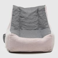 Sillón Pouf / Puff Velvet R2 Rosado Relan