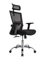 Silla de Oficina Presidente Ergonomus Delphi Base Cromada