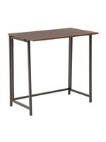 Escritorio Plegable Top Living Wengué Compacto Industrial