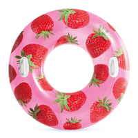 Flotador Inflable Redondo Intex con Sujetadores 107 Cm Fruti