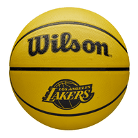 Balón Basketball Wilson NBA Team Tribute Solid Los Angeles Lakers Tamaño 7