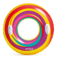 Flotador Inflable Redondo Intex con Sujetadores 91 Cm