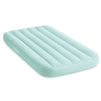 Colchón Inflable Intex 1 Plaza Niño 88x157x18 Cm Cozy Kidz Verde Agua