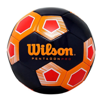 Balón Futbol Wilson Pentagon Pro Tamaño 5 Negro