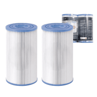 Pack 2 Cartuchos Filtro Spa Hot Tub Intex Tipo S2