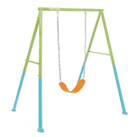 Set Columpio 2 en 1 Intex Two in One Swing Set Verde Azul