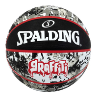 Balón Basketball Spalding Graffiti Tamaño 7 Rojo