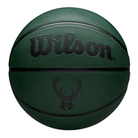 Balón Basketball Wilson NBA Team Tribute Solid Milwaukee Bucks Tamaño 7