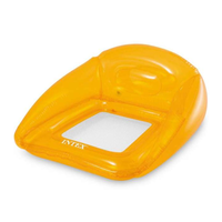 Asiento Flotante Inflable Intex 104 x 102 Cm Transparent