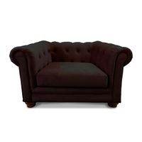 SOFA FLORENCIA 1C TELA VELVET CHOCOLATE