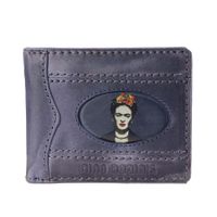 Billetera  Coco 992.1 Frida Khalo Azul Gino Rodinis
