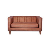 SOFA SORRENTO 2C CUERO KENTUCKY TABACO