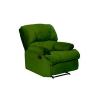 BERGERE PERUGIA RECLINABLE TELA VELVET VERDE