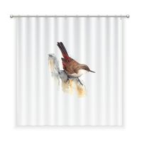 CORTINA DE BAÑO ALGODÓN CHIRICOCA