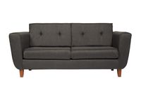 Sofá Ágora 3C Tela Ceniza