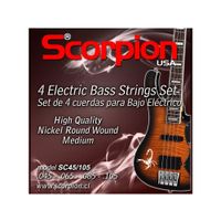 SET CUERDAS P/BAJO SCORPION
