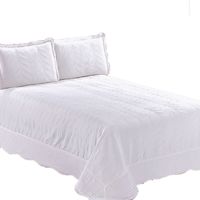 Quilt Bordado 2 Plazas Versailles Blanco
