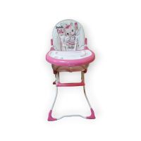 Silla de comer doble bandeja  vg-920  pink
