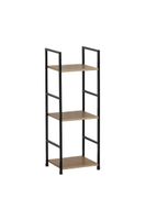 Estante 3 Niveles Industrial Café