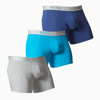ALGODÓN BÓXER MEDIO PACK 3