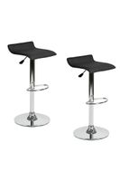 Pack de 2 Pisos de Bar Ajustables Novahus Negro
