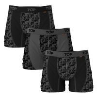 Boxers Medio Microfibra Cobre Pack 3 C2
