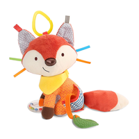 Sonajero Mordedor Zorro Peluche Sensorial