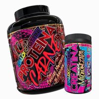 PROTEINA DE CARNE - 5,2 LIBRAS – 73SV CHOCOLATE + CREATINA 40SV SIN SABOR