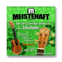 SET DE CUERDAS PARA UKELELE BLANCO MEISTEHAFT
