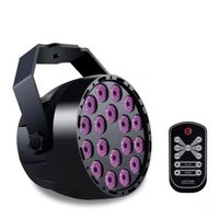 Foco Led Uv 3wx18 Ultravioleta Fiesta Fluor Dmx Control