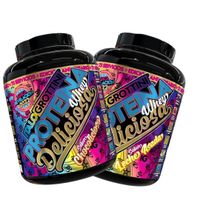 PACK 2 PROTEINAS WHEY 5LB CHOCOLICIOSO - LECHE ASADA