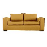 Sofá Gabro Chenille Tipo Lino Ambarino 3 Cuerpos