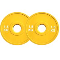 Discos Olimpicos 1.5 Kg Par Fraccionados