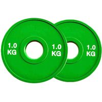 Discos Olimpicos 1 Kg Par Fraccionados