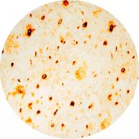 Manta De Tortilla De Franela Redonda 200cm Diametro