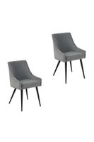 Pack 2 Sillas Comedor Jean Gris