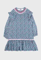 Vestido kids niña estampado outside 310