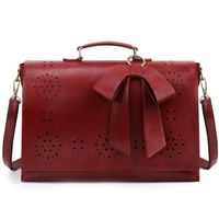 Ecosusi Maletín BOW para laptop 15.6"" - Burdeo