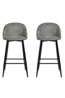 Pack 2 Pisos de Bar Tela Gris