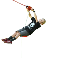 Kit Tirolesa 27 m con Freno Eagle Zipline 90 Ft